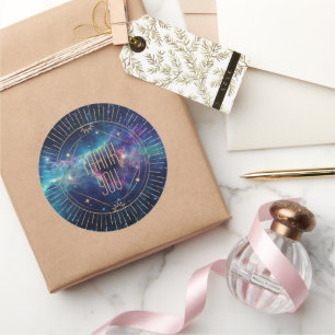 Himmelsgalaxie Mond Danke Sticker