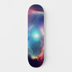Himmelsgalaxie Weltraum Skateboard