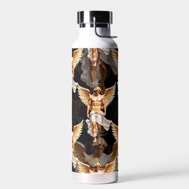 Himmelsgestalt für goldene Engel Trinkflasche (Links)