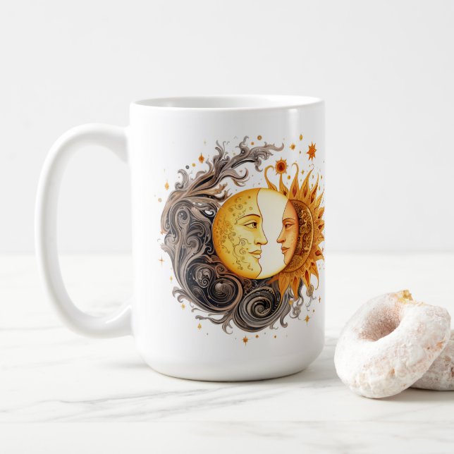 Himmelsharmonie Kaffeetasse (Mit Donut)