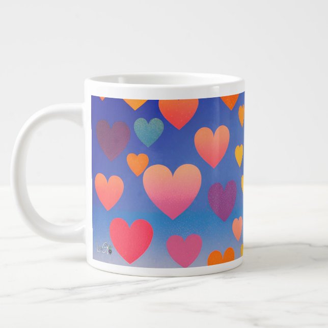 Himmelsherz | Jumbo-Tasse (Links)