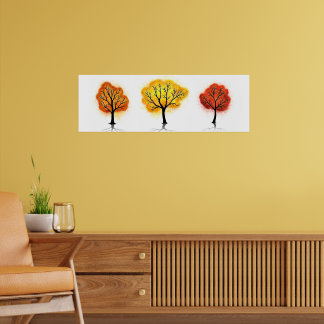 Himmelskanopie: Herbstglühen - Poster