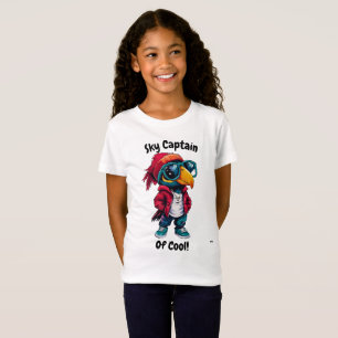 Himmelskapitän des Coolen! - Trendige Vogel-Themen T-Shirt