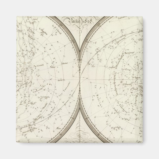 Himmelskörper Magnet (Vorne)