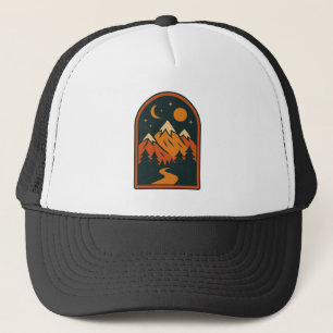 Himmelslandschaft Trucker Hut Truckerkappe