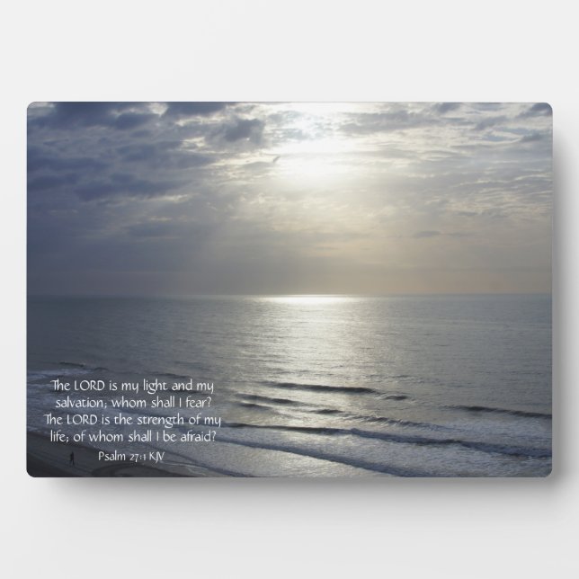 Himmelslicht und Inspirationsschrift Fotoplatte (Vorderseite)