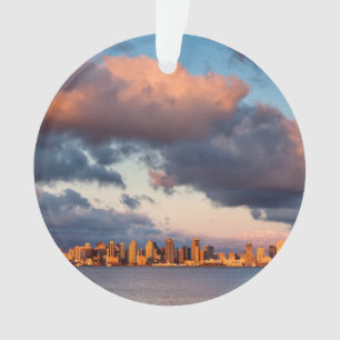 Himmelslinie der Stadt San Diego Bay Ornament