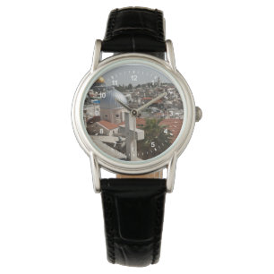 Himmelslinie des alten Jerusalems Armbanduhr