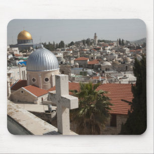 Himmelslinie des alten Jerusalems Mousepad