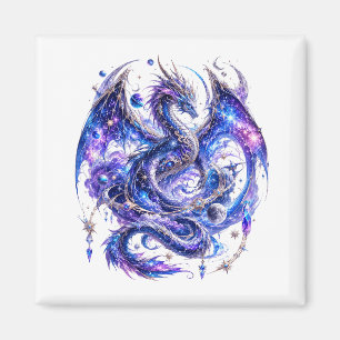 Himmelsmagie-Drache Magnet