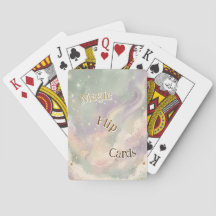 Himmelsmagie-Flip-Spielkarten Nebula Deck