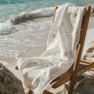 Himmelsmomik — Nahtloses Muster Strandtuch
