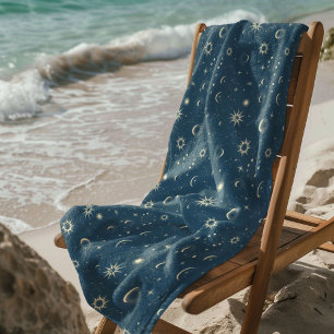 Himmelsmomik — Nahtloses Muster Strandtuch