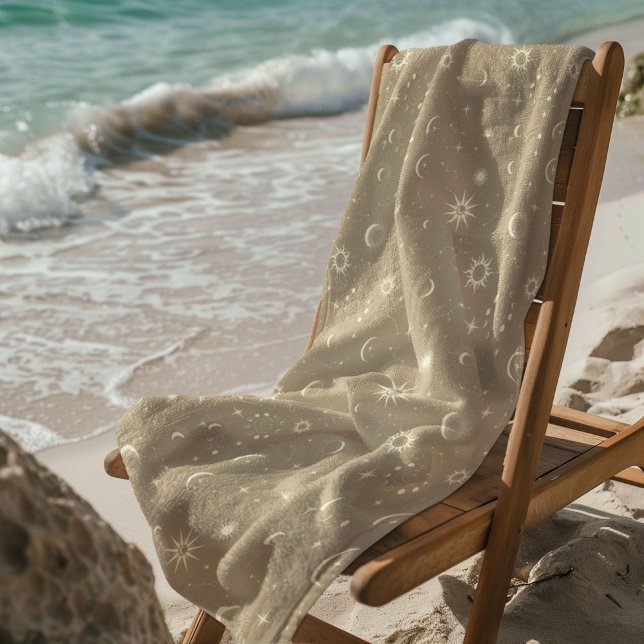 Himmelsmomik — Nahtloses Muster Strandtuch (Von Creator hochgeladen)