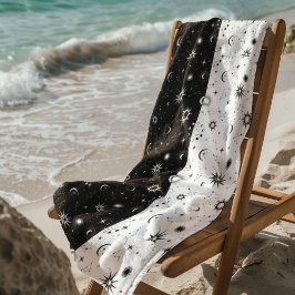 Himmelsmomik — Nahtloses Muster Strandtuch