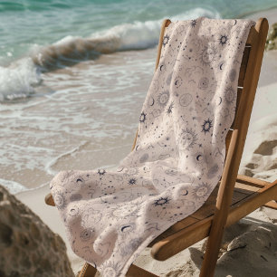 Himmelsmomik — Nahtloses Muster Strandtuch