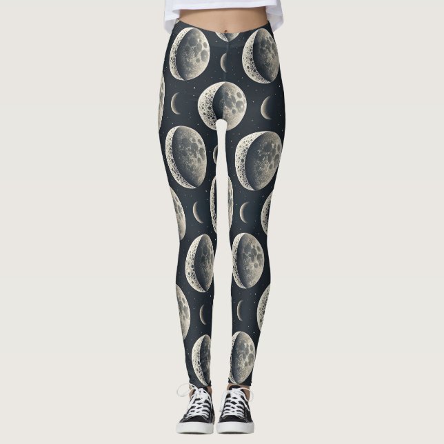 Himmelsmondphase (1) leggings (Vorderseite)