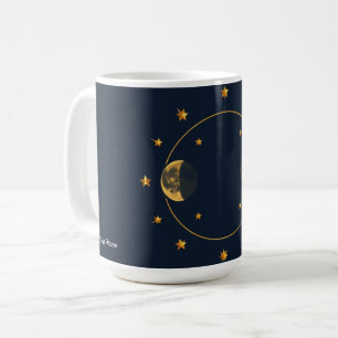 Himmelsmondphasen-Kaffeetasse Kaffeetasse
