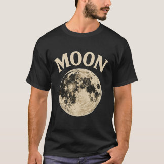 Himmelsmondphasen-T-Shirt – Minimalistisch & Kosmi T-Shirt