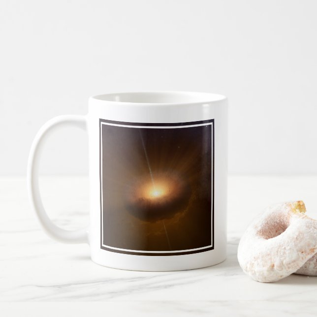 Himmelsobjekt Cx330. Kaffeetasse (Mit Donut)