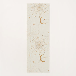 Himmelsraum Licht Stern Mond Universum Stoffe Yogamatte