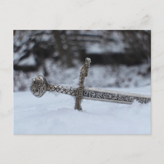 Himmelsschwertpostkarte Postkarte (Vorderseite)