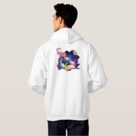 Himmelssteinbock-Ziege und Planetengöttin Hoodie
