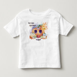 Himmelsstern Licht Stern Hell Kürbismädchen Kleinkind T-shirt