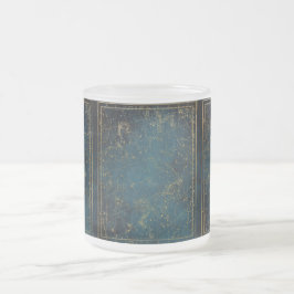 Himmelssternkarte Konstellation blaue Goldgalaxie Mattglastasse