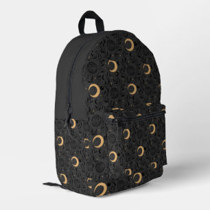 HimmelsSun- und Mondmuster Bedruckter Rucksack