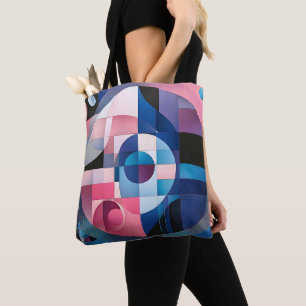 Himmelssymmetrie: Geometrische Formen, Blues und R Tasche