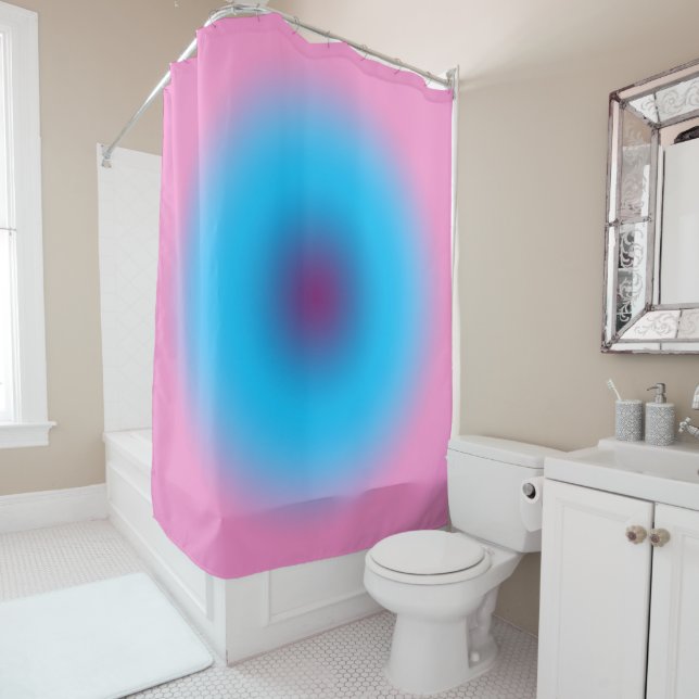 Himmelstürme Duschvorhang (Beispiel)