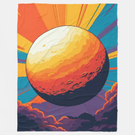 Himmelsuntergang-Fliesblanket Fleecedecke