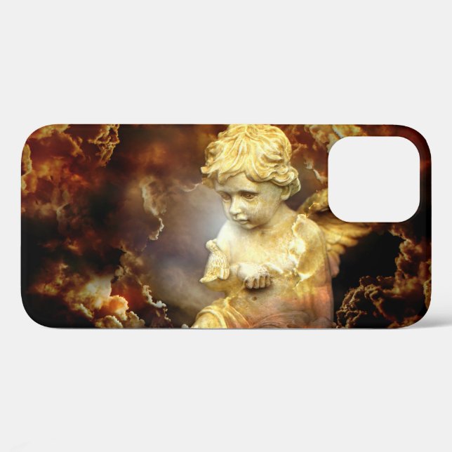 Himmlisch Angel Cherub Case-Mate iPhone Case (Rückseite (Horizontal))