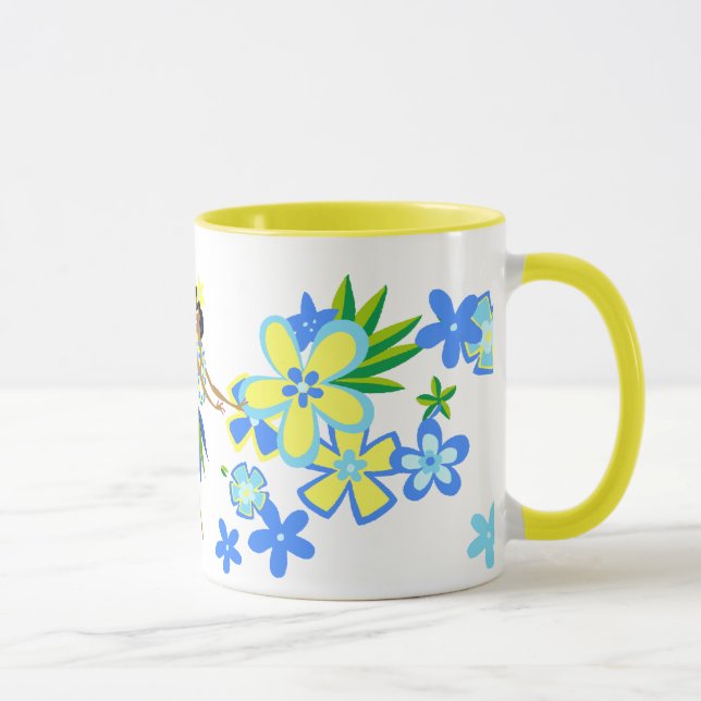 Himmlisch Hula! Mug Tasse (Rechts)