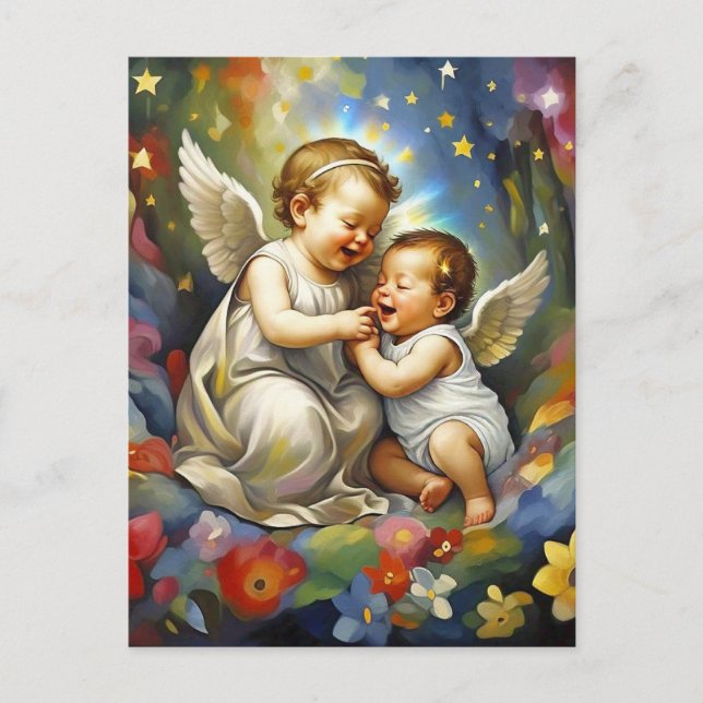 " HIMMLISCH JOY " POSTKARTE (Vorderseite)