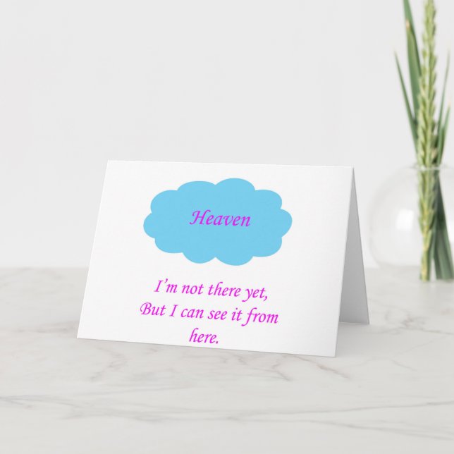 Himmlisch Karte (Vorderseite)