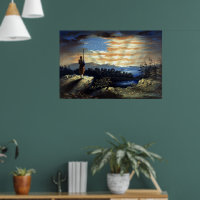 Himmlische amerikanische Flagge in Sky, Zouave Ziv