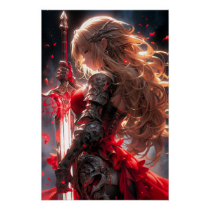 Himmlische Auserwählte Klinge Anime-Valkyrie-Kri Poster
