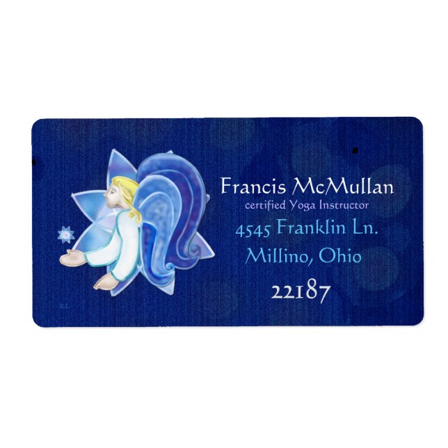 Himmlische Beings Engel Folk Art LARGE BUSINESS (Vorne)