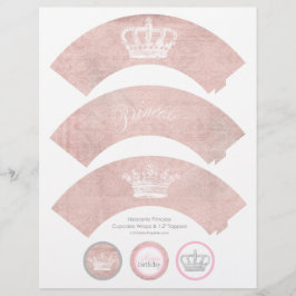 Himmlische Cupcake Wraps & Toppers