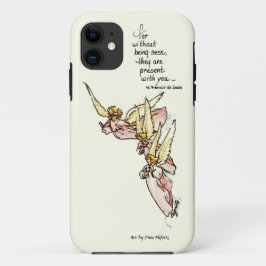 Himmlische Engel mit Sprichwort Comfort Sketch Case-Mate iPhone Hülle