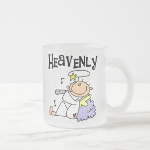 Himmlische Engel T-Shirts und Geschenke Mattglastasse