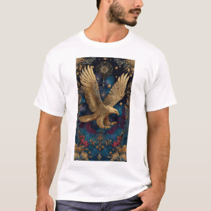 Himmlische Goldadlerkunst T-Shirt