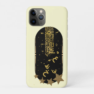 Himmlische Goldene Sterne Chic iPhone 11 Pro Hülle