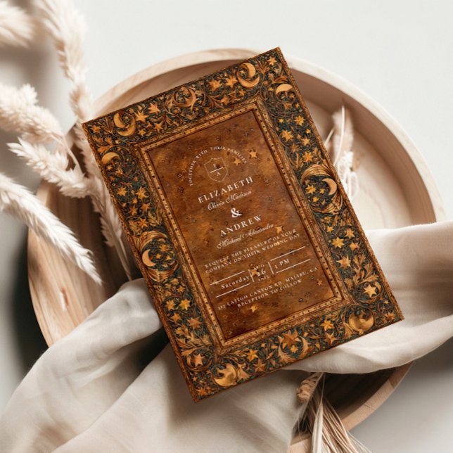 Himmlische gotische Barock-Hochzeit Einladung (Von Creator hochgeladen)