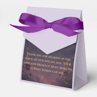 Himmlische Gotische Mond Hochzeit Danke Favor Bag Geschenkschachtel