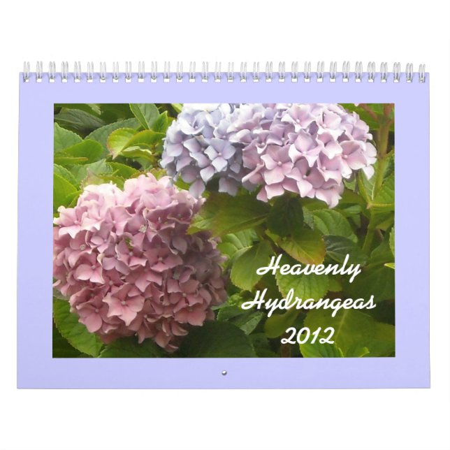 Himmlische Hortensien 2012 Kalender (Titelbild)