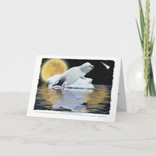 HIMMLISCHE KINDERharfen-SIEGEL Karte (Vorderseite)