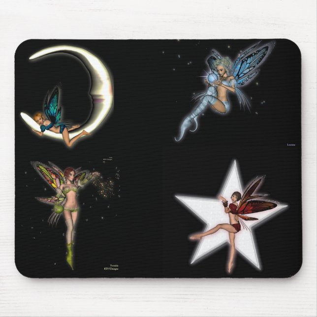 Himmlische Körper-Feen KRW Mousepad (Vorne)
